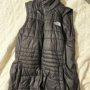 North Face women’s puffer vest—EUC